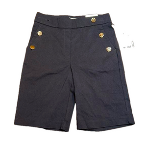 JULES & LEOPOLD Black Pull On Bermuda Shorts Size XS. NWT!